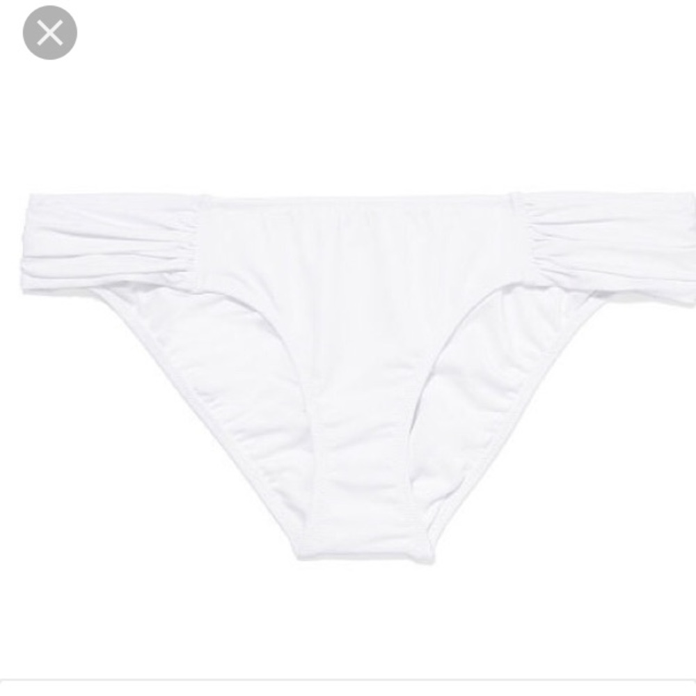 Victoria's secret swim bikini swim bottoms white
